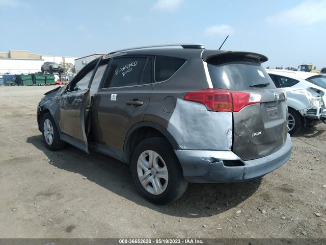 2013 TOYOTA RAV4 LE VIN: JTMBFREV0DD015614