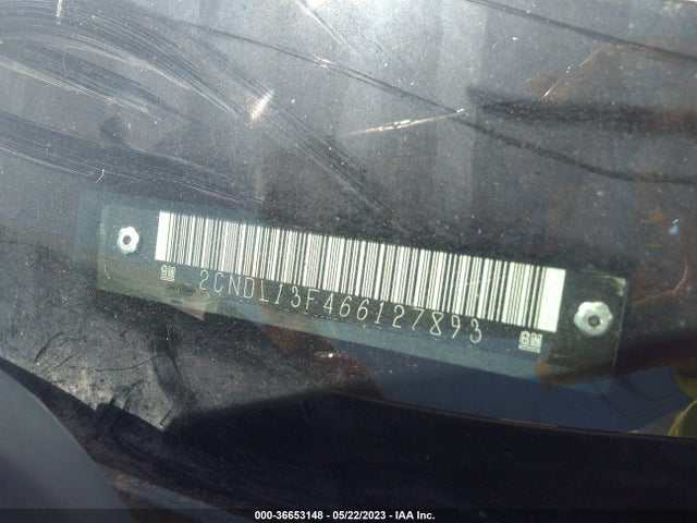 2006 CHEVROLET EQUINOX LS VIN: 2CNDL13F466127893