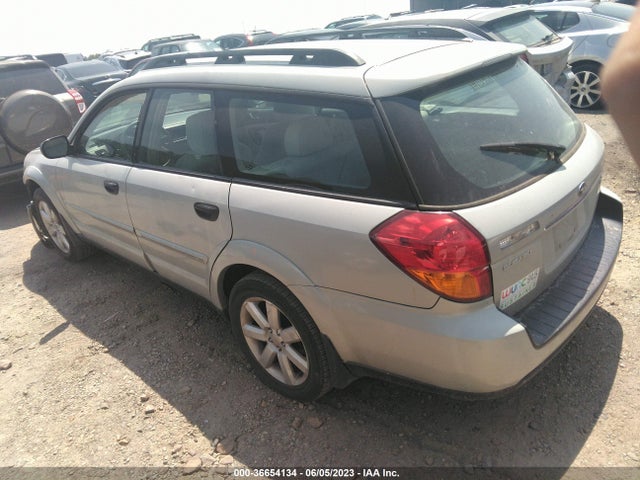 2007 SUBARU LEGACY WAGON OUTBACK VIN: 4S4BP61C177338293