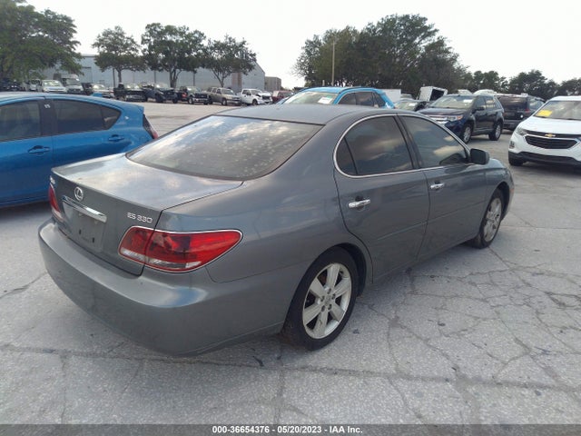 2005 LEXUS ES 330 VIN: JTHBA30G155113338