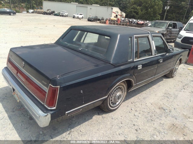 1986 LINCOLN TOWN CAR VIN: 1LNBP96F7GY663769