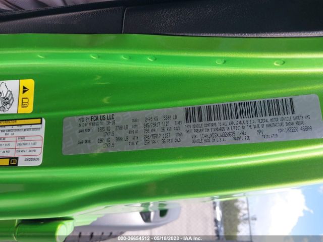 1C4HJXDGXJW320635 Jeep Wrangler Unlimited Sport S