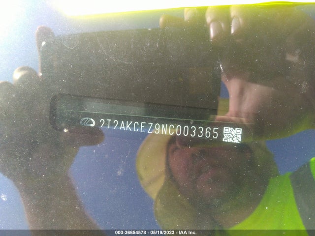 2022 Lexus NX, VIN: 2T2AKCEZ9NC003365