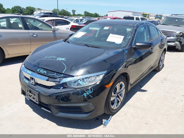 Honda Civic Sedan Lx 2018 2HGFC2F59JH504562 Image 2