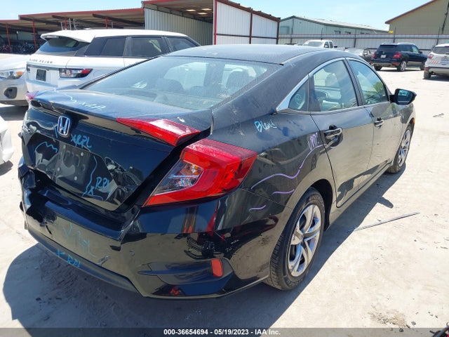 Honda Civic Sedan Lx 2018 2HGFC2F59JH504562 Image 4