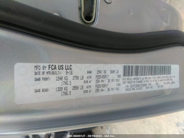 3C4PDDBG0HT540094 Dodge Journey Sxt