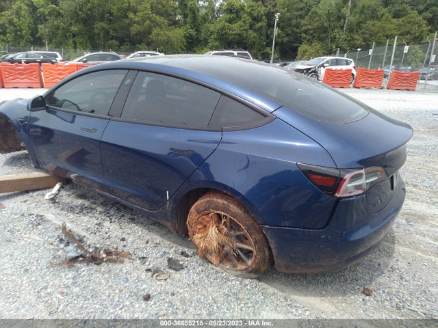 2022 TESLA MODEL 3 LONG RANGE VIN: 5YJ3E1EB5NF107780