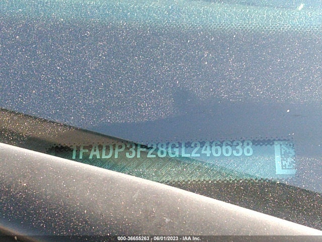 Ford FOCUS SE 2016 1FADP3F28GL246638 Image 9