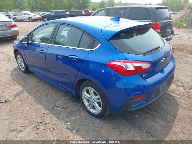 2017 CHEVROLET CRUZE LT VIN: 3G1BE6SM4HS509423