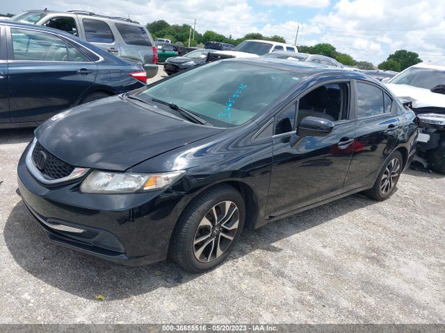 Honda Civic Sedan Ex 2014 2HGFB2F88EH539256 Image 2