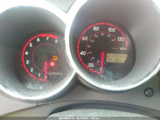 2004 PONTIAC VIBE VIN: 5Y2SM62834Z437995