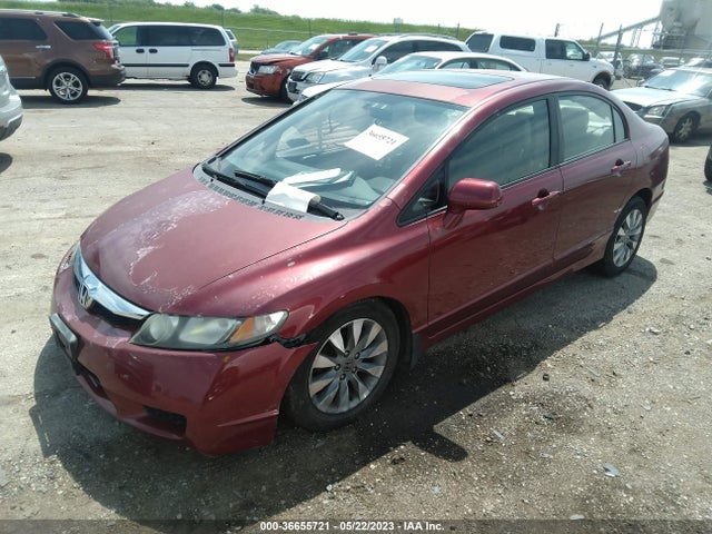 2010 HONDA CIVIC SDN EX-L VIN: 2HGFA1F9XAH502547