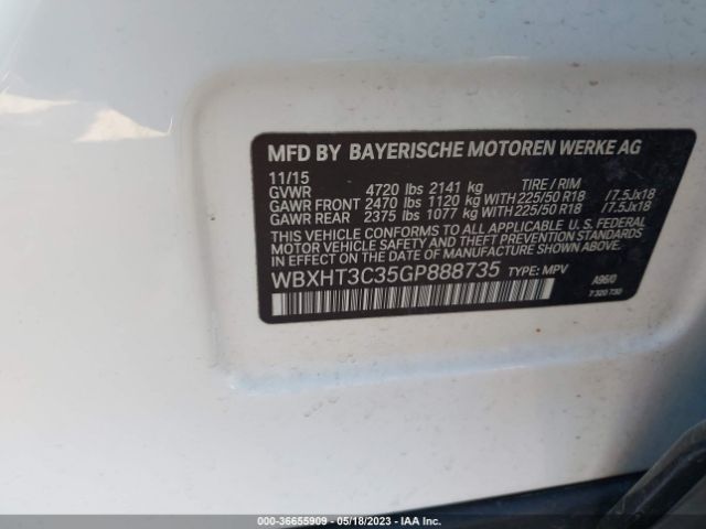 WBXHT3C35GP888735 BMW X1 Xdrive28i