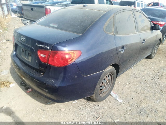 2007 HYUNDAI ELANTRA GLS/SE/LTD VIN: KMHDU46D37U106884