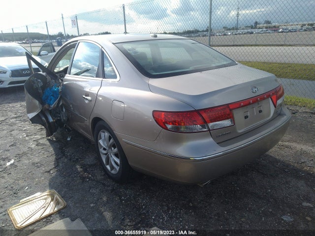 2007 HYUNDAI AZERA SE/LIMITED VIN: KMHFC46FX7A190393