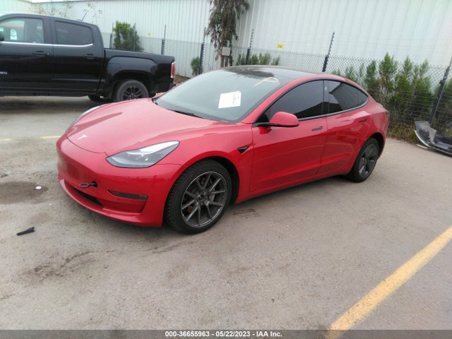 Tesla Model 3 Long Range 2022 5YJ3E1EB5NF133019 Image 2