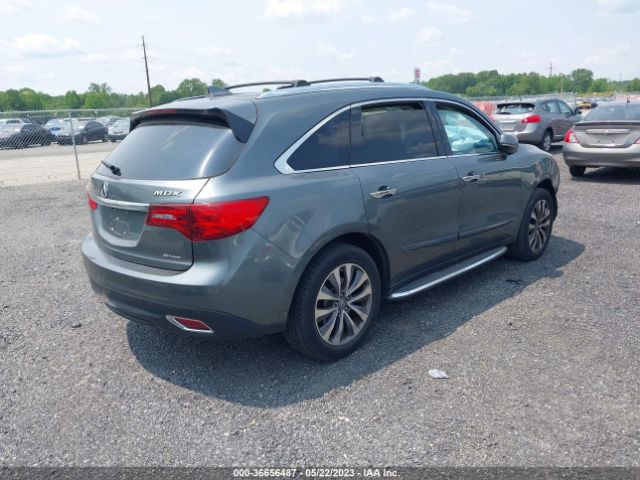 5FRYD4H49EB019658 Acura Mdx Tech Pkg