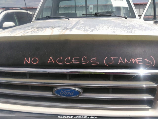 1991 FORD F250 VIN: 2FTHF25H5MCA79420