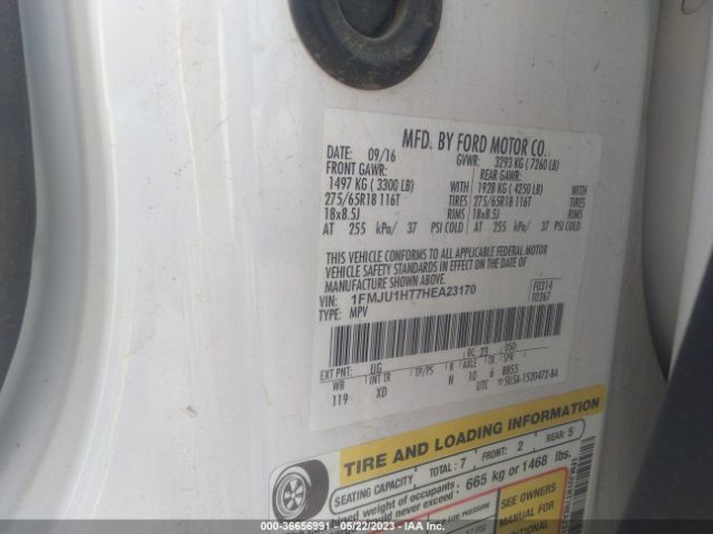 1FMJU1HT7HEA23170 Ford Expedition Xlt/king Ranch