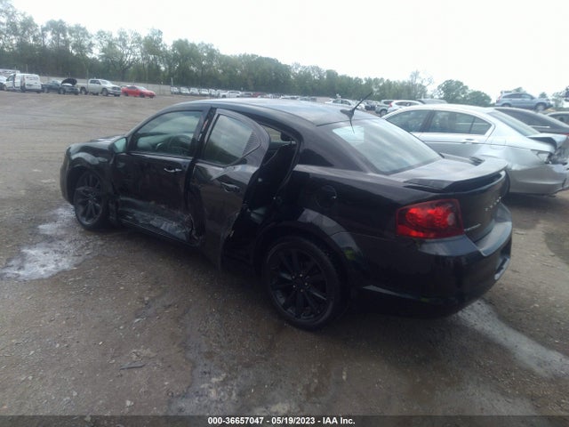 2013 DODGE AVENGER SXT VIN: 1C3CDZCB6DN620237