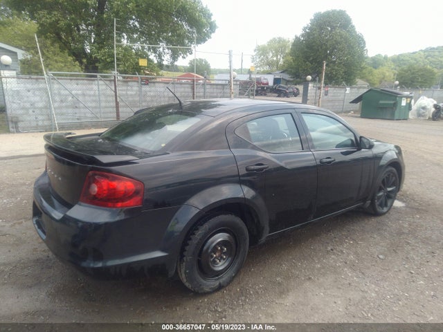 2013 DODGE AVENGER SXT VIN: 1C3CDZCB6DN620237