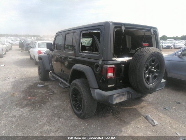 2018 JEEP WRANGLER UNLIMITED SPORT VIN: 1C4HJXDN2JW331207