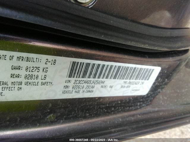 2C3CCAAG5JH250244 Chrysler 300 Touring