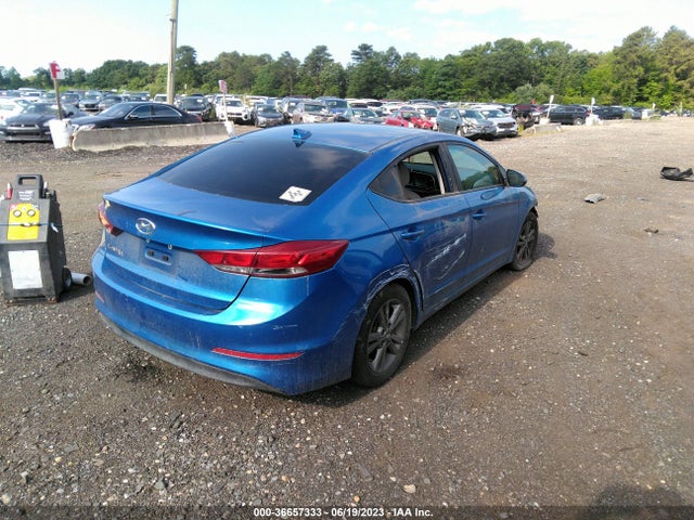 2018 HYUNDAI ELANTRA SEL VIN: 5NPD84LF7JH231693