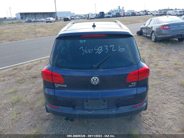 2016 VOLKSWAGEN TIGUAN SE VIN: WVGBV7AX5GW547346