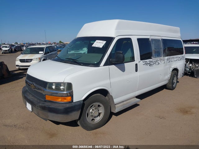2012 CHEVROLET EXPRESS PASSENGER 1LS VIN: 1GAZGZFA2C1126245