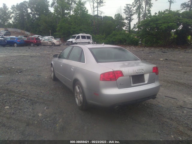 2007 AUDI A4 2.0T VIN: WAUAF78E07A042486