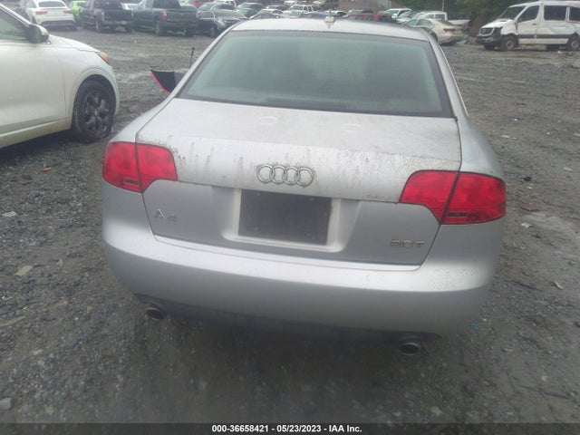 2007 AUDI A4 2.0T VIN: WAUAF78E07A042486