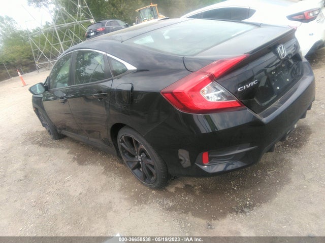 2020 HONDA CIVIC SEDAN SPORT VIN: 19XFC2F83LE015744