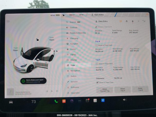 5YJ3E1EA4MF922395 Tesla Model 3 Standard Range Plus