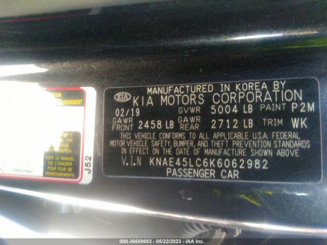 KNAE45LC6K6062982 KIA Stinger Gt1