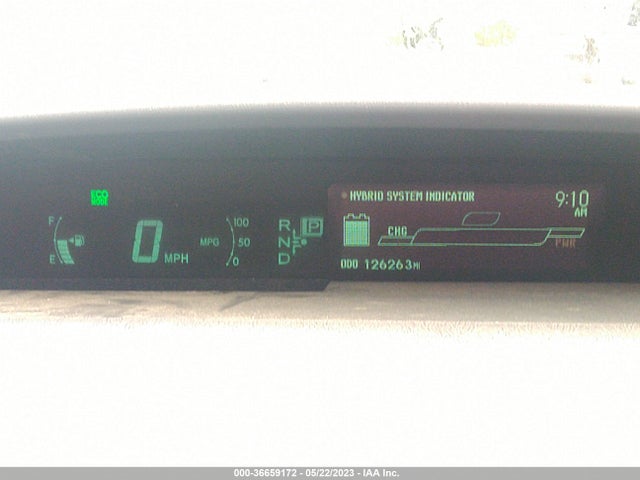 2010 TOYOTA PRIUS II/III/IV/V/I VIN: JTDKN3DU3A0204463