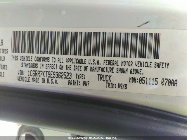RAM 1500 Express 2014 1C6RR7KT9ES362523 Image 9