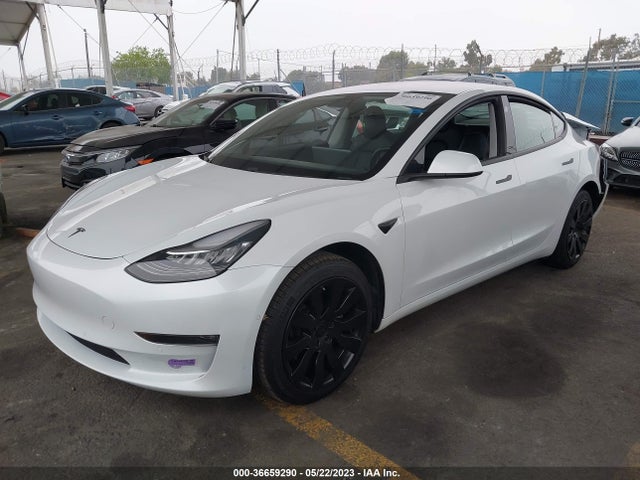 Tesla Model 3 Range Battery 2018 5YJ3E1EA2JF063450 Image 2