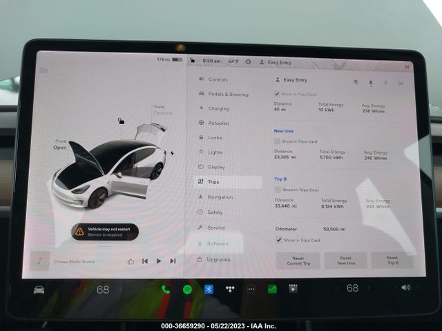 Tesla Model 3 Range Battery 2018 5YJ3E1EA2JF063450 Image 7