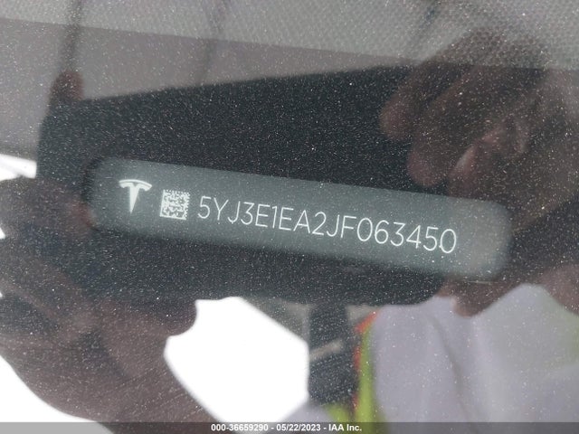 Tesla Model 3 Range Battery 2018 5YJ3E1EA2JF063450 Image 9