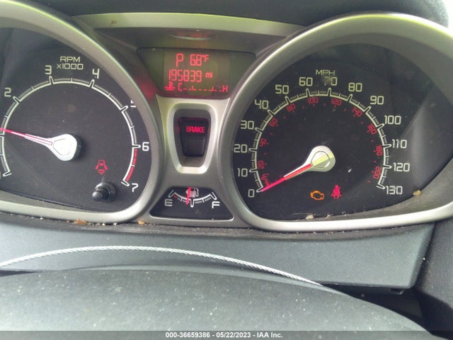 2013 FORD FIESTA SE VIN: 3FADP4BJ3DM158724
