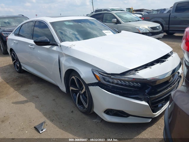 2021 HONDA ACCORD SEDAN SPORT VIN: 1HGCV2F31MA019203