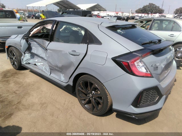 2019 HONDA CIVIC HATCHBACK SPORT VIN: SHHFK7H4XKU403572