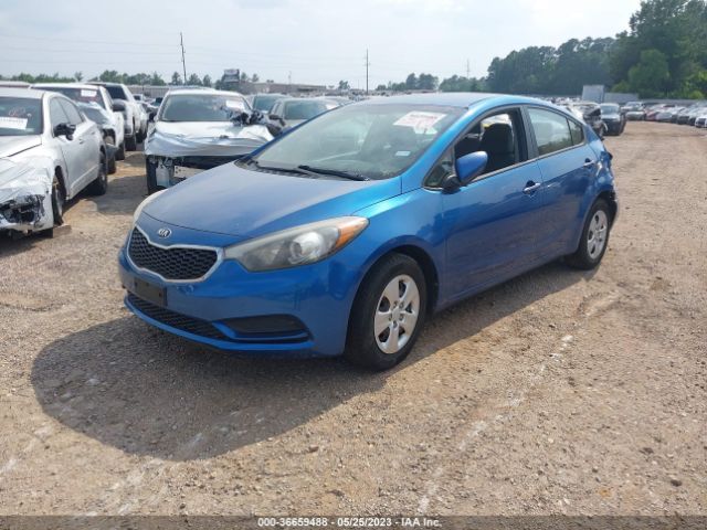 KNAFK4A68E5048836 KIA FORTE LX