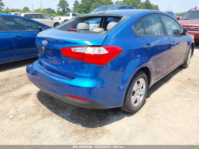 KNAFK4A68E5048836 KIA FORTE LX