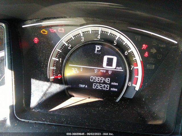 Honda Civic Sedan Lx 2016 19XFC2F52GE250891 Image 7
