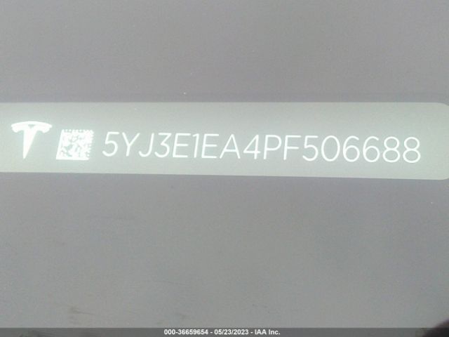 5YJ3E1EA4PF506688 Tesla MODEL 3
