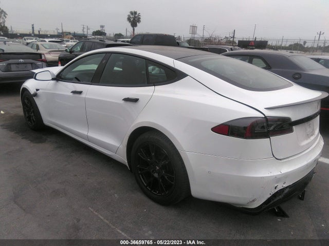 Tesla Model S Plaid 2021 5YJSA1E63MF449690 Image 3