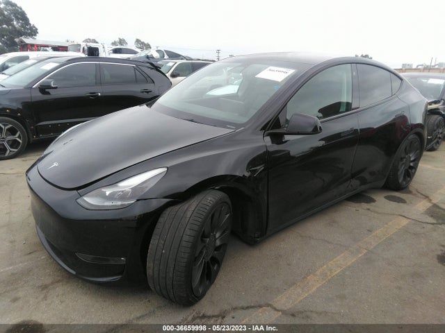 Tesla Model Y Performance 2021 5YJYGDEF1MF195018 Image 2