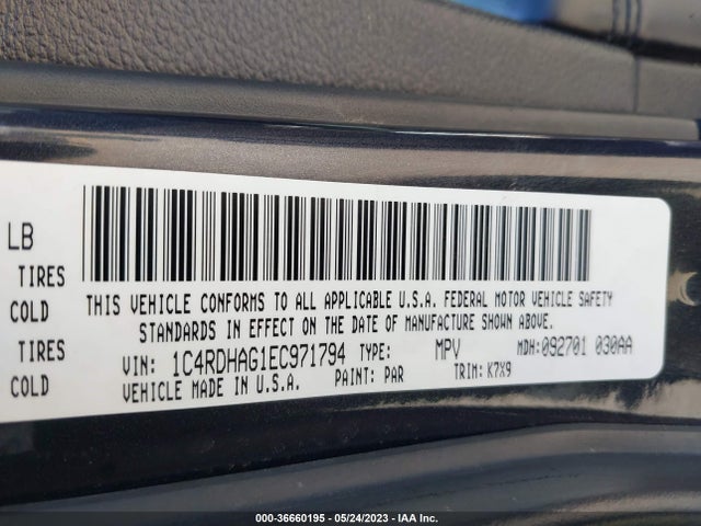 Dodge Durango Sxt 2014 1C4RDHAG1EC971794 Image 9